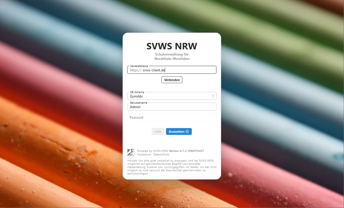 SVWS-Webclient