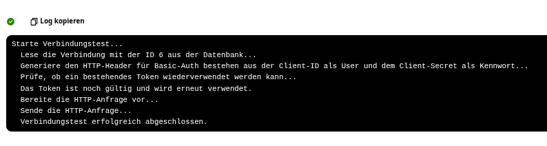 Log sichten