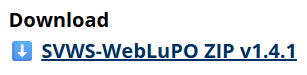 Laden Sie die WebLuPO-Installationsdatei herunter alt text